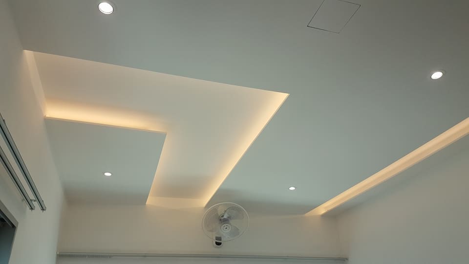 Cove Ceilings | False Ceilings | L Box | Partitions | Lighting Holders